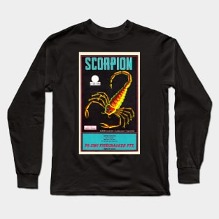 VINTAGE FIRECRACKER SCORPION MADE IN MACAU Long Sleeve T-Shirt